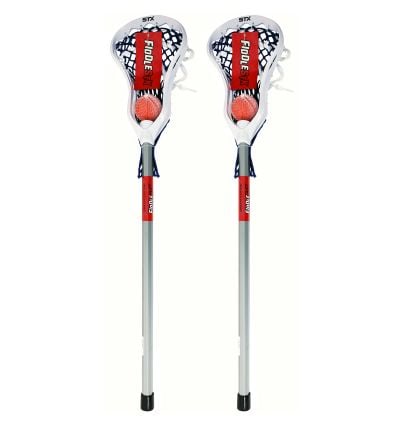 STX Lacrosse FiddleSTX Classic With Plastic Handle And Ball 2-Pack