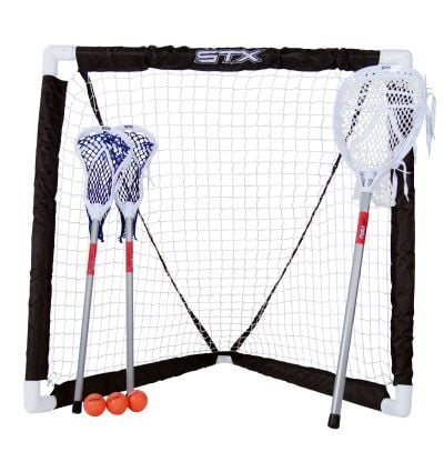 STX Lacrosse FiddleSTX Game Set - 3 Sticks with Plastic Handle