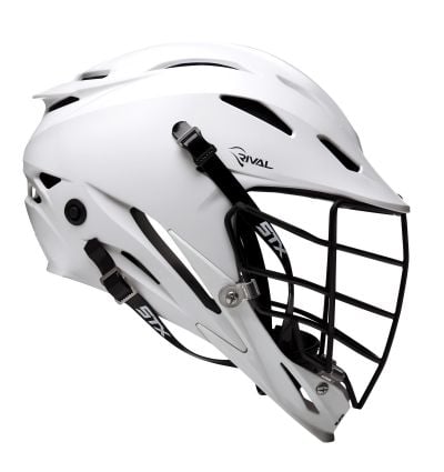 STX Rival lacrosse helmet side view