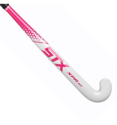 XPR 50 field hockey stick white pink front