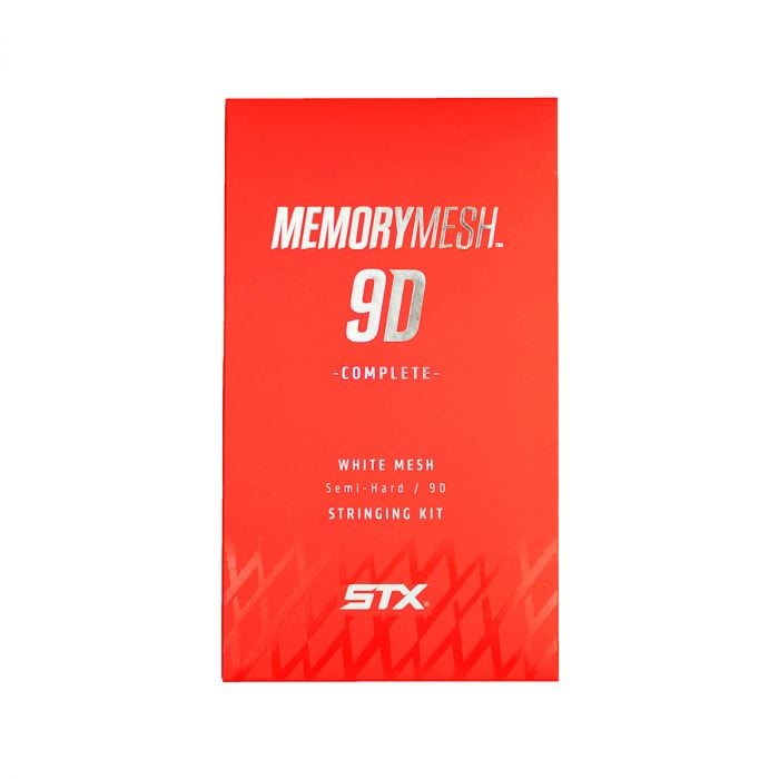 STX Lacrosse 10D Memory Mesh Packet Goalie White PT MEG WE