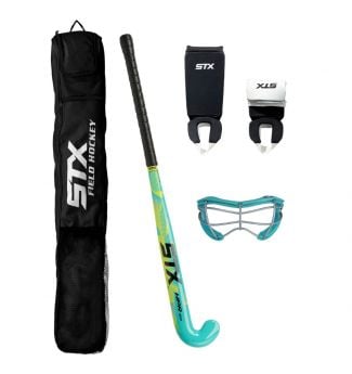 STX Field Hockey Junior Starter Pack with 2 See-S Dual Sport Goggles