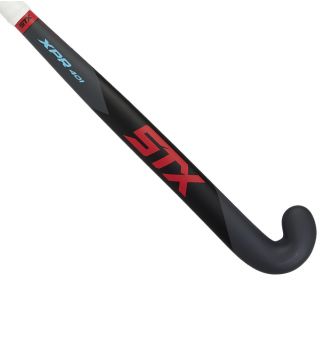 STX XPR 401 Field Hockey Stick, Black Red and Blue, Outside View