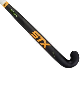 STX XT 901 Field Hockey Stick, Black Orange and Green, Outside View