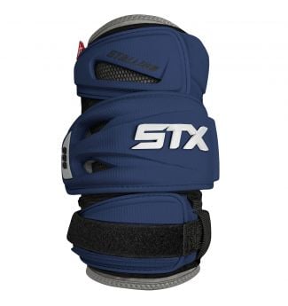 STX stallion 900 lacrosse arm pad navy front