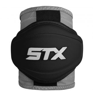 stx lacrosse stallion 900 elbow pad black front
