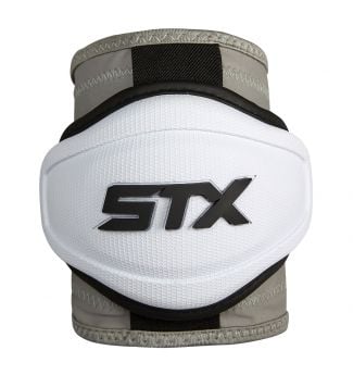 stx stallion 900 lacrosse elbow pads white front
