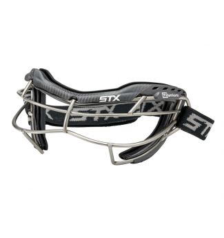 STX Focus-S Ti+ Lacrosse Goggle Angle Graphite