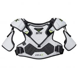 NEW w/ TAGS STX CELL IV LACROSSE SHOULDER PADS MEDIUM RETAIL $130 